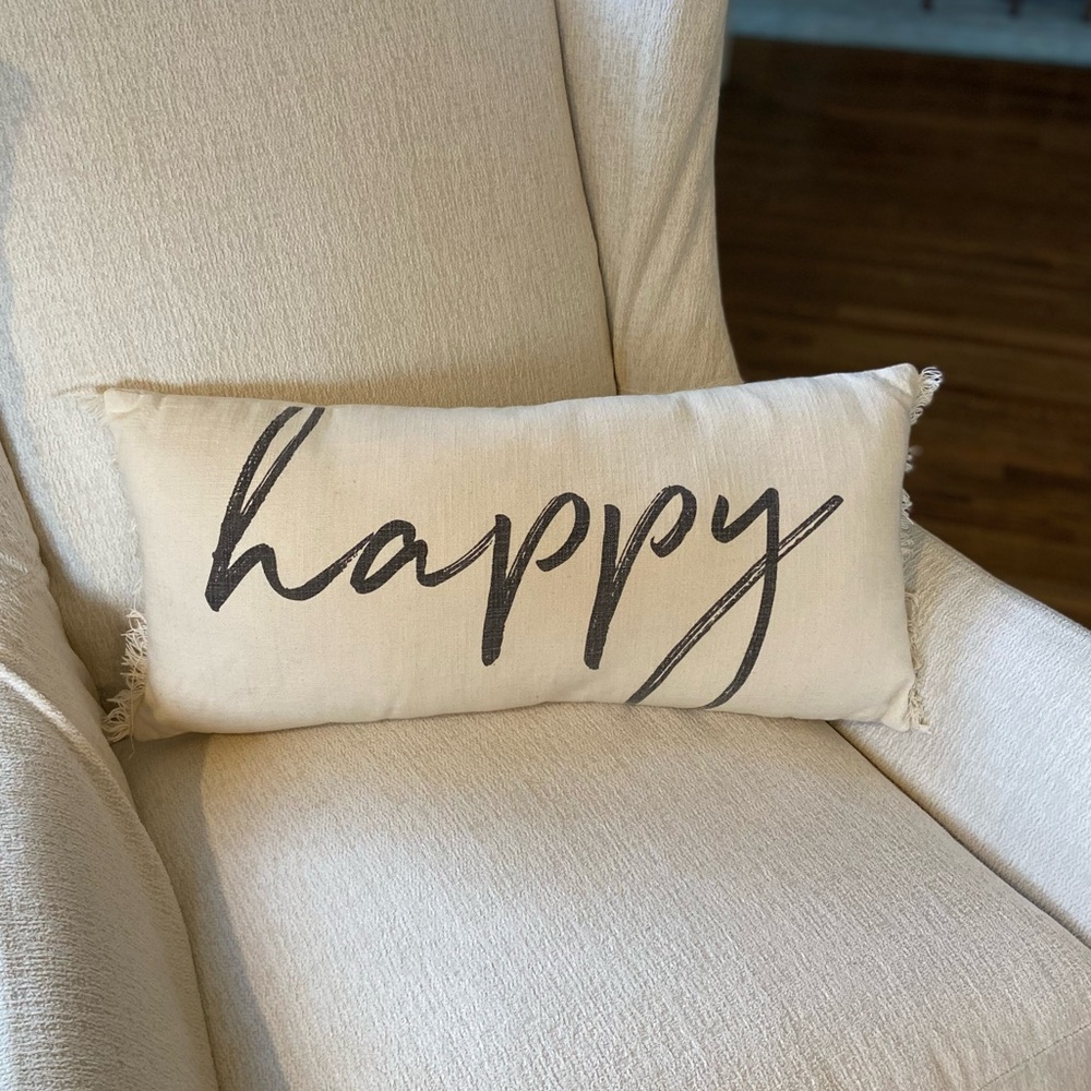 Mud Pie accent pillow